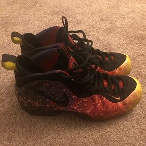 Men Nike foamposite pro area 72 asteroids